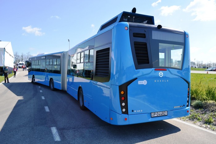 A Modulo M168d jelenleg Budapesten próbázik utasforgalomban. 