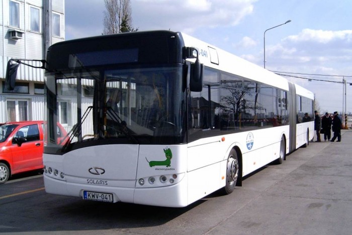 A Lengyelországban készülő Solaris Urbino 18-at a BKV is tesztelte. 