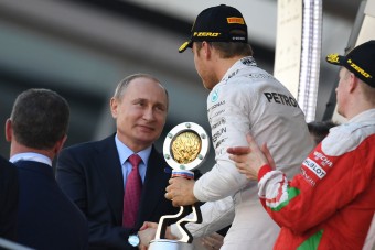 F1: Putyin levette a kezét az Orosz Nagydíjról
