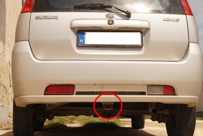 Az Ignis hátsó vonószeme