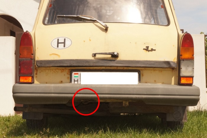 A Trabin is megtaláltam a kampót