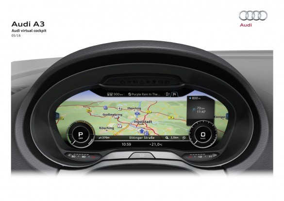 Gyönyörű a navigációs háttérkép az új műszeregységen