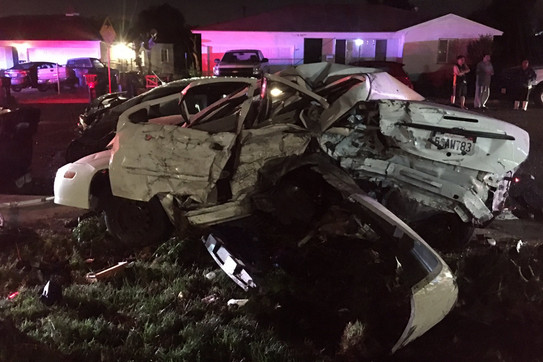 Ford Mustang pusztított