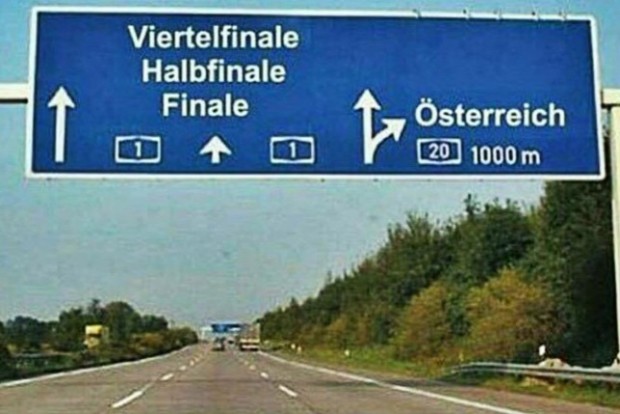 Autópályás tréfával küldik haza a csapatokat az Eb-ről