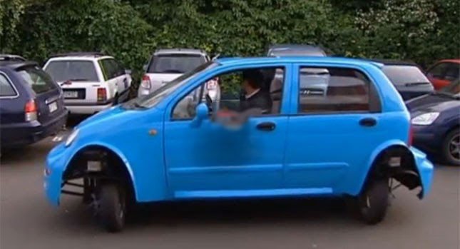 Így csak a mesékben parkolnak