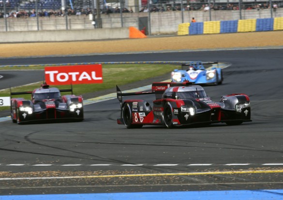 Hihetetlen Porsche-győzelem Le Mans-ban 2 Audi R18 (2016) #8 (Audi Sport Team Joest), Lucas di Grassi, Loïc Duval, Oliver Jarvis