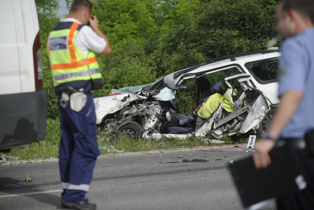 Megrázó képek a dunavarsányi balesetről