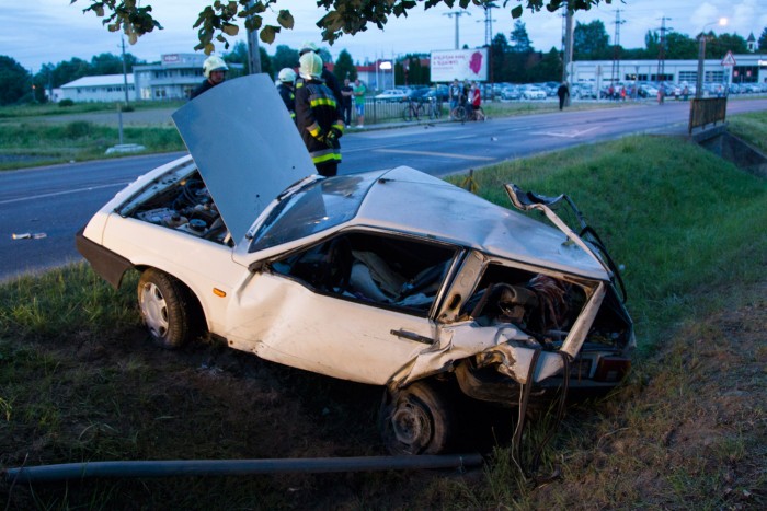 Megrázó fotókon a nagykanizsai halálos baleset