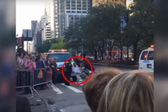 Na, ezért ne vágj az amerikai elnök elé bringával