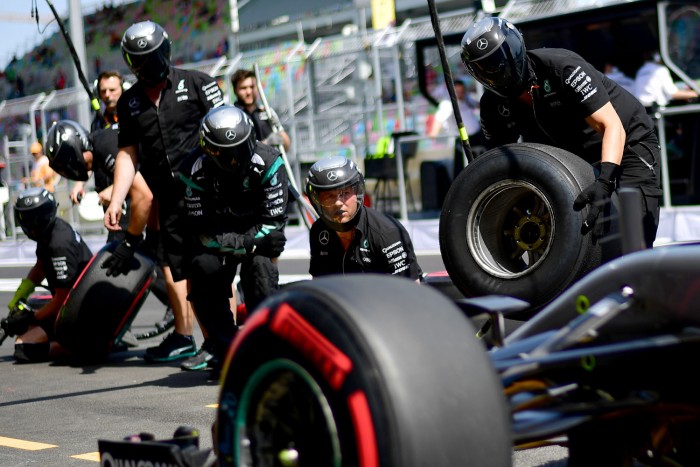 F1: A Mercedes a kerékcserék bajnoka