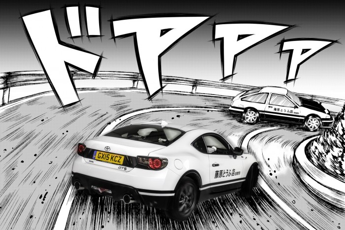 Képregény ihlette a Toyota legújabb autóját 6 | Vezess Toyota GT86 Initial D