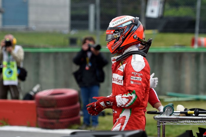 F1: Räikkönen menthetetlen volt