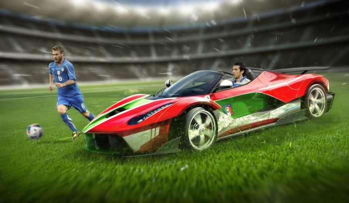 Ilyen lenne, ha válogatottunk Ikarusszal lépne pályára 7 La-ferrari-copy