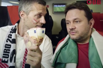 Az osztrákok reklámot csináltak a magyar győzelemből