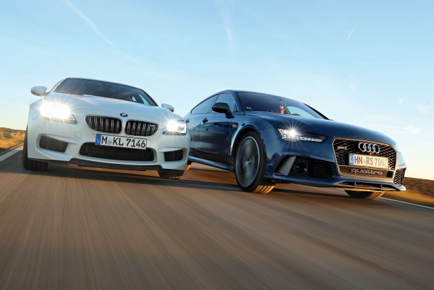 BMW vagy Audi jobb 600 lóerővel? 6 305 km/h: azonos a végsebesség, és közös, hogy ezért mindkét modellnél felárat kell fizetni
