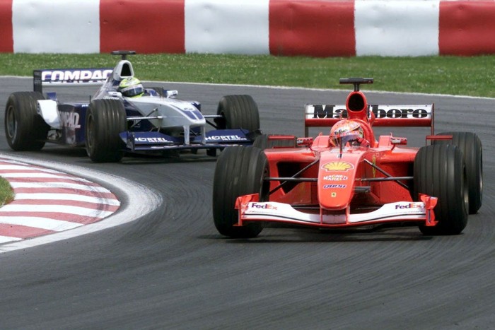 Amikor Scumacherék történelmet írtak