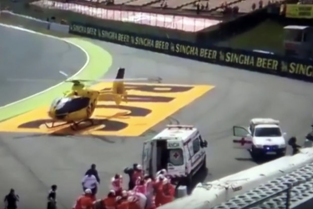 Brutális halálos baleset a motorversenyen