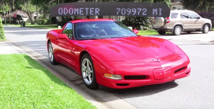 Nézd meg, milyen egy 1 milliót futott Corvette!