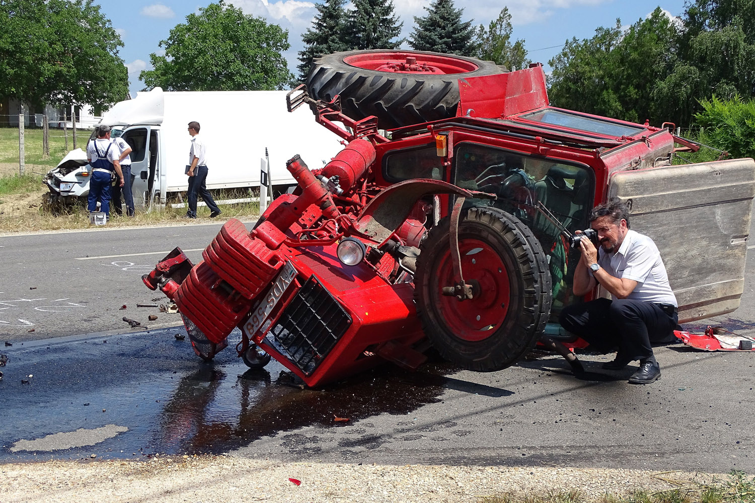 Balesetben meghalt egy traktoros Mélykútnál | Vezess | Vezess