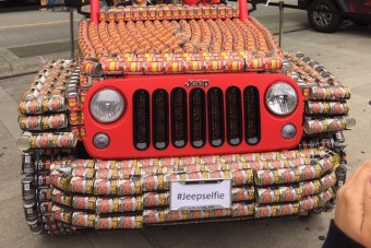 Konzervből építettek dzsipet