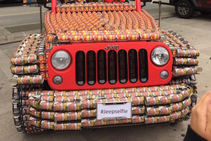 Konzervből építettek dzsipet