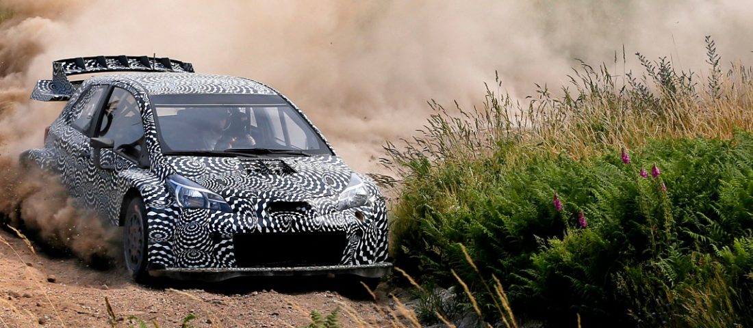 Már majdnem kész a Toyota WRC versenyautója