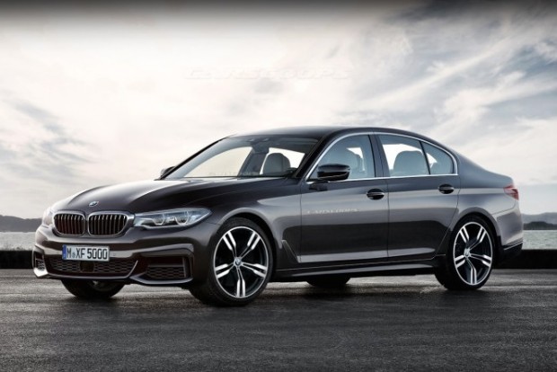 Világújdonsággal érkezik a következő BMW 5-ös 2 Nem hivatalos grafika a következő generációs BMW 5-ösről