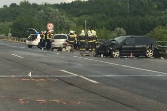 Halálos baleset miatt zárták le az M1-est