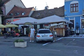 Szentendrén tűnt fel a tahó parkolás új királya