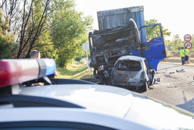 Megrázó fotók a keszthelyi balesetről