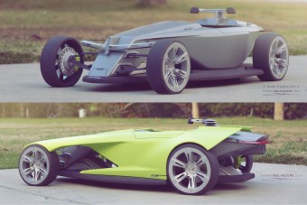 Játékbabaként öltöztethető a puritán roadster