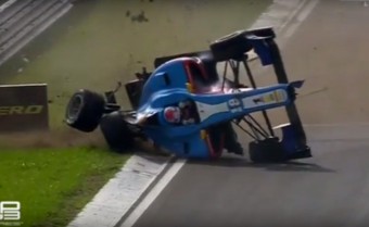 Durva baleset a Hungaroringen