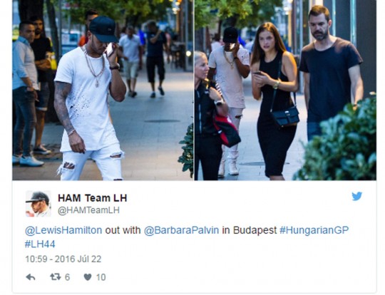 Itt a közös, pesti fotó Hamiltonról és Palvinról 1 | Vezess hamilton-palvin
