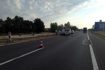 Forgalommal szemben ment egy autós az M1-esen