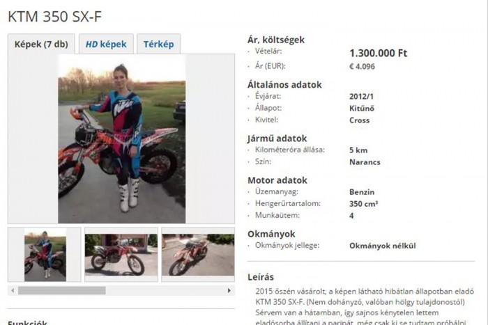 Így hirdet egy vagány magyar lány!