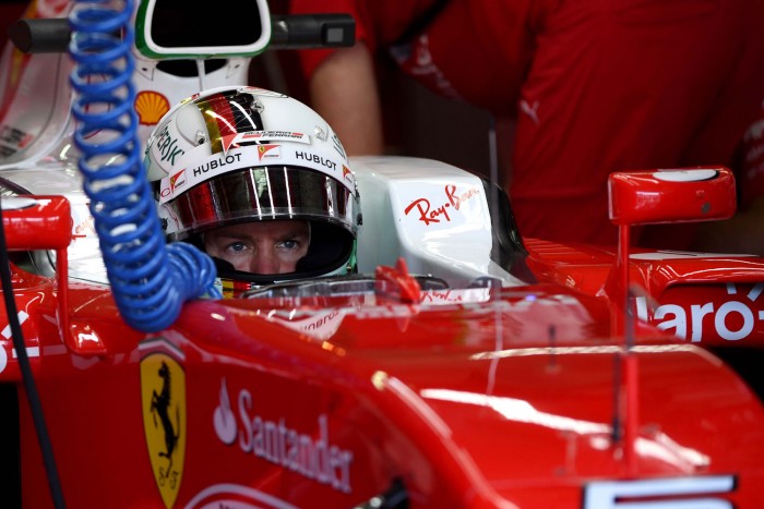 F1: Új sisakkal versenyez Vettel és Rosberg