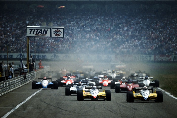 F1: Ökölharc a hockenheimi pályán – videó