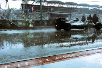 F1: Leszakadt az ég a Hungaroringen