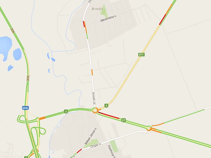 Nagyfeszültségű kábel szakadt a 3-as főútra 1 | Vezess kűbel