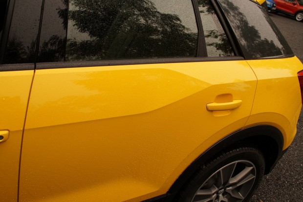 Mindentudó kis szabadidő-autó, Audi-minőségben 1 Ez a formai elem teljesen új az Audinál