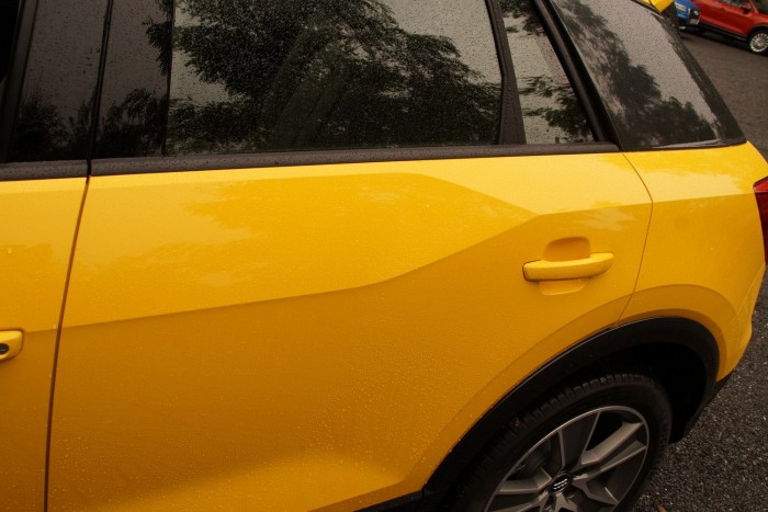 Mindentudó kis szabadidő-autó, Audi-minőségben 2 Ez a formai elem teljesen új az Audinál