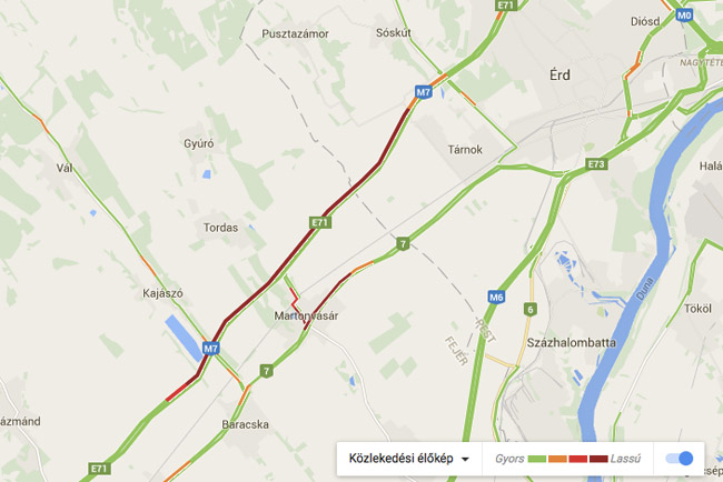 Brutális dugó az M7-esen 1 | Vezess Screen-Shot-2016-07-01-at-11.25.04