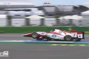 Így lehet ugratni egy F1-es pályán