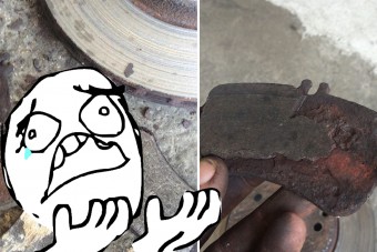 Megdöbbent a magyar szerelő, hogy ilyen fékkel járt a mercis