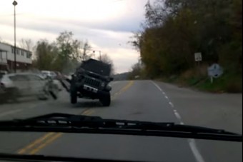 Elaludt a nő, hármas baleset lett a vége!