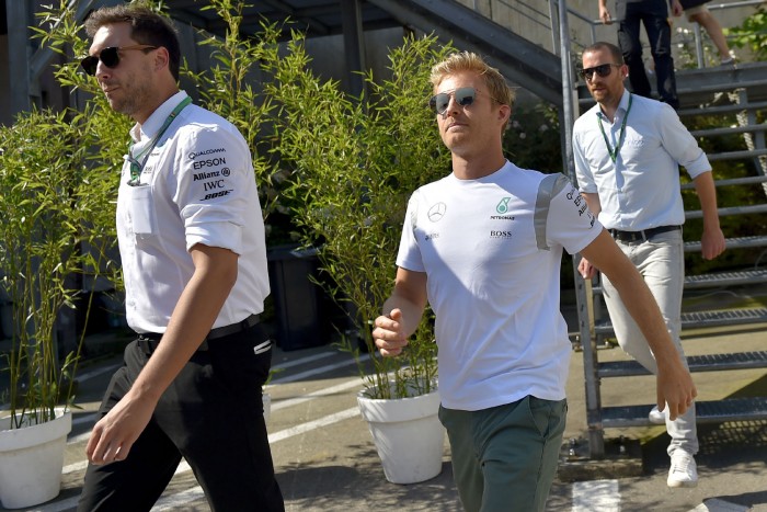 F1: Rosberg a motorokkal is hátrányban