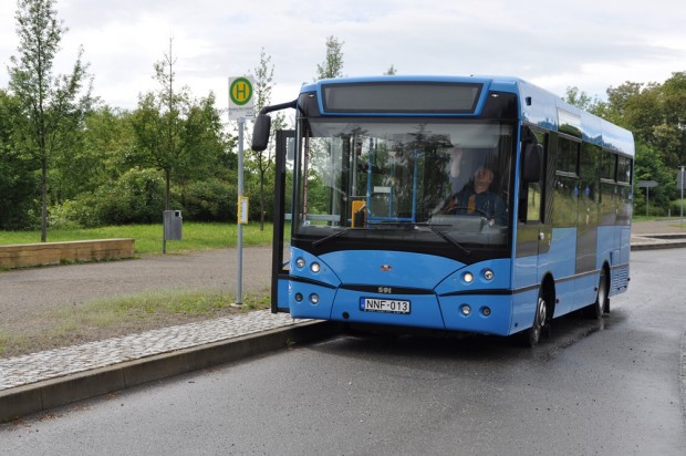Szemet vetettek a németek a magyar midibuszra 3 Fotó: Webasto Hungaria Kft.