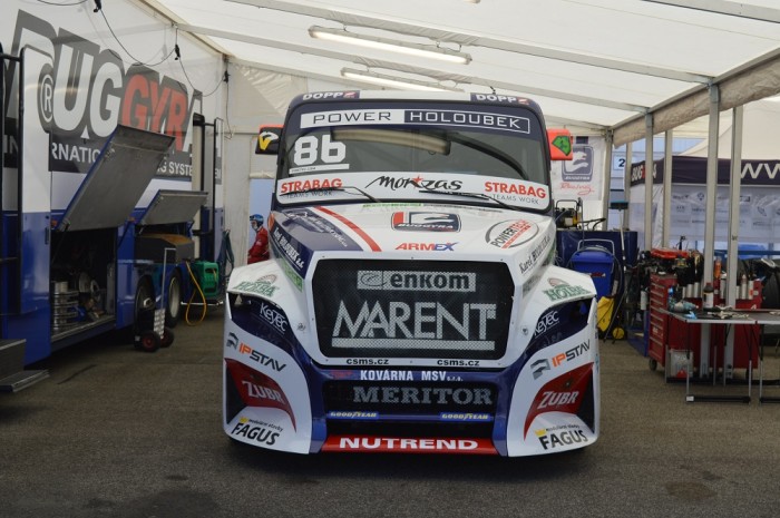 Ellepték Budapestet a versenykamionok 7 | Vezess Jiri Forman a cseh Buggyra Racing 1969 pilótájának versenykamionja. Csapattársa a Adam Lacko vezeti jelenleg az Európa-bajnoki tabellát. Fotó: Aranyi Péter