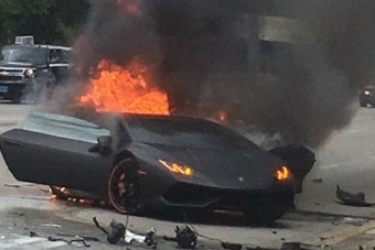 Másodperceken múlt a lamborghinis csávó élete