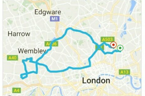 kitérőt tett a taxis